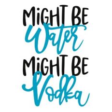 Might be Vodka