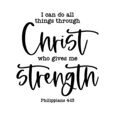 i can do all things through christ