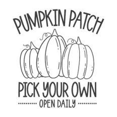 Fall Pumpkin Patch Pick Your Own Sign