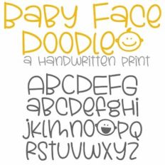 PN Baby Face Doodle