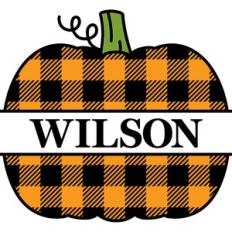 Personalized Pumpkin