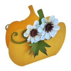 Trick or treat pumpkin floral box