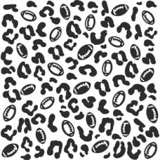 Football Leopard Print