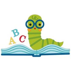 Worm in Book