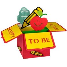 Happy to be Back at School Card in a Box