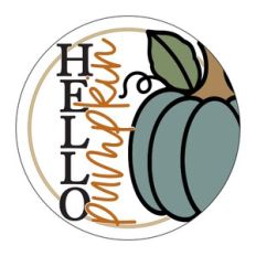 Hello Pumpkin - Fall Design
