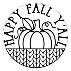 Happy Fall Y'all - Fall Design