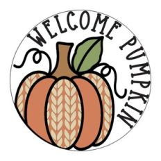 Welcome Pumpkin - Fall Design