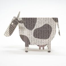 cow print then cut