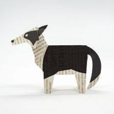 dog print then cut