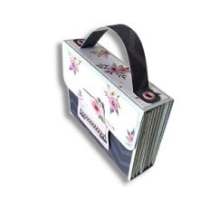 PURSE ACCORDION MINI ALBUM - 10,5X8,5CM