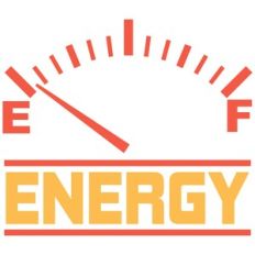 running on empty energy Gas guage
