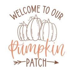 Welcome to Our Pumpkin Patch