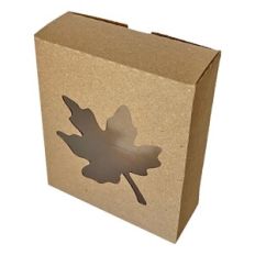 Rectangle Box with Leaf Window