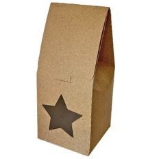 Stand Up Tuck in Box with Star Window
