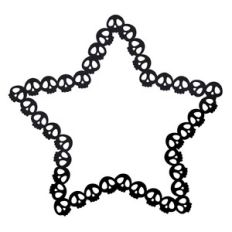 Star Skull Border frame