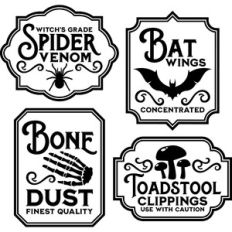 Halloween Labels