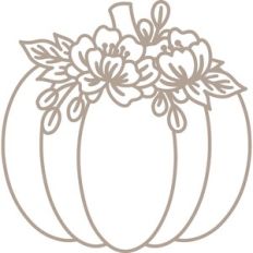 Pumpkin Floral