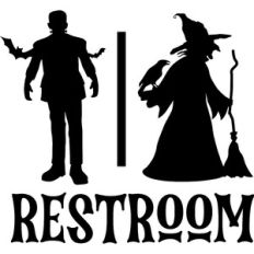 Halloween Restroom