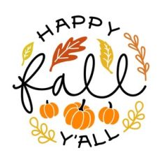 Happy Fall Y'all