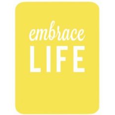 embrace life 3x4 life card
