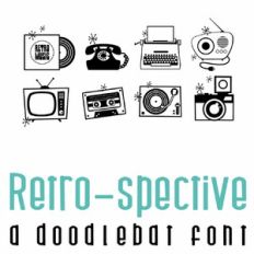Retro-Spective Doodlebat Font