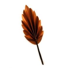 Leaf Serrated Edge 3D Fan Fold