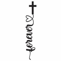 Forever Cross Heart Word
