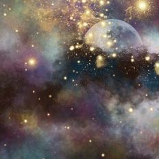 Glitter Night Sky
