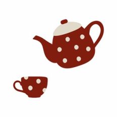 teapot and cup