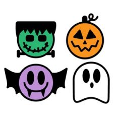 Cute Halloween Characters
