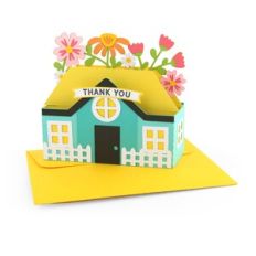 5x7 Box Card House Thank You