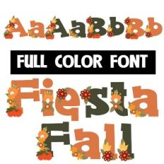 Fiesta Fall Color Font