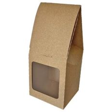 Stand Up Tuck In Box with Square Window