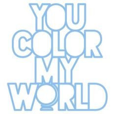 you color my world