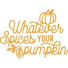 Spices your pumpkin