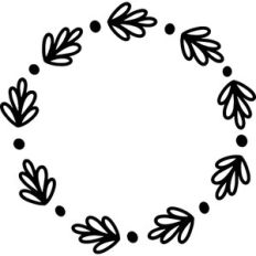 Wreath With Holly And Berries