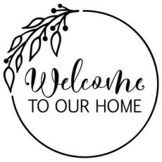 welcome to our home