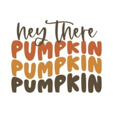 hey there pumpkin