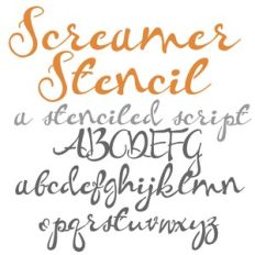 PN Screamer Stencil
