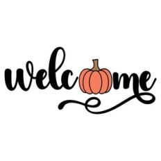 Welcome With Pumpkin