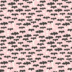 Spooky Bats Pattern Pink