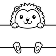 Split Hedgehog Frame