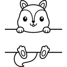 Squirrel Snail Frame