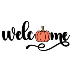 Welcome With Pumpkin