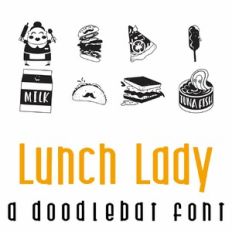 Lunch Lady Doodlebat Font