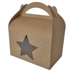 Round Handled Gable Box with Star Window