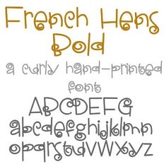 ZP French Hens Bold