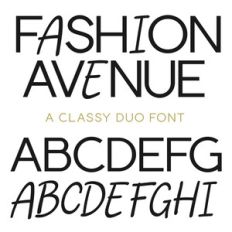 Fashion Avenue Font