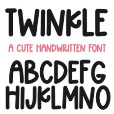 Twinkle Font